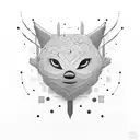 never alone tattoo design idea