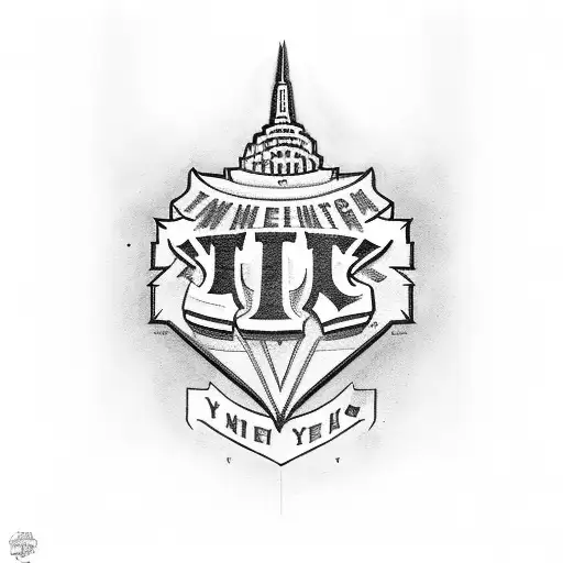 ny mets logo tattoo design idea