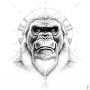 king kong  tattoo design idea