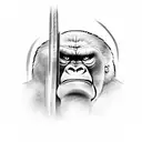 king kong  tattoo design idea