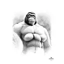 king kong  tattoo design idea