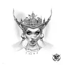 nyc queens tattoo design idea