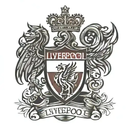 ynwa liverpool simple tattoo design idea