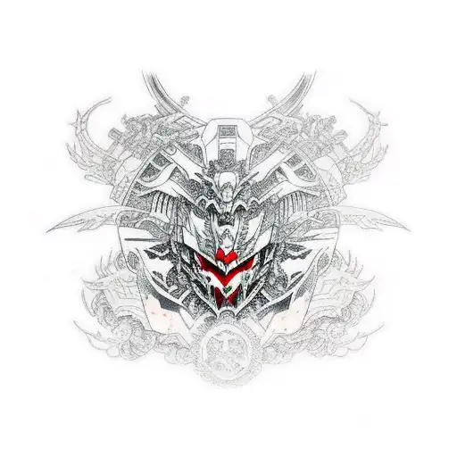 Deathscythe gundam tattoo design idea