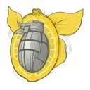 lemon grenade tattoo design idea