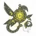 lemon grenade tattoo design idea