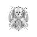 children tattoo design idea