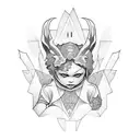 children tattoo design idea