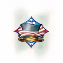 4th july 1986 tattoo design idea