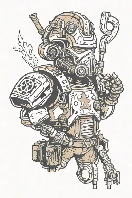 fallout new vegas tattoo design idea