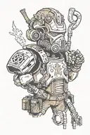 fallout new vegas tattoo design idea