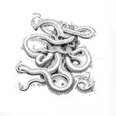 trinacria sicilia medusa  tattoo design idea