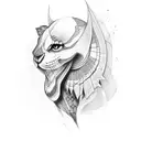 trinacria  tattoo design idea