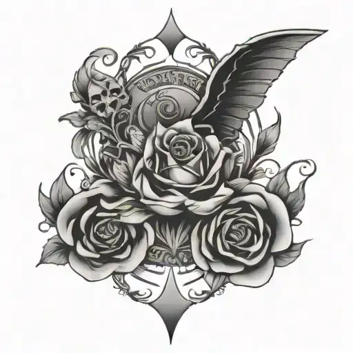 baron saturday veve tattoo design idea