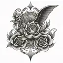 baron saturday veve tattoo design idea