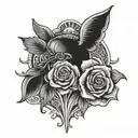 baron saturday veve tattoo design idea