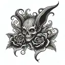 baron saturday veve tattoo design idea