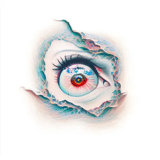 writing "lust for life" tattoo design idea