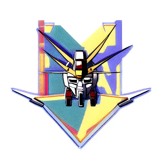 gundam aerial tattoo design idea