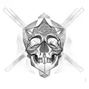 g59 in a skull tattoo design idea