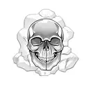 g59 in a skull tattoo design idea