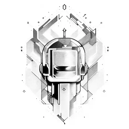 cyberpunk 2077 tattoo design idea