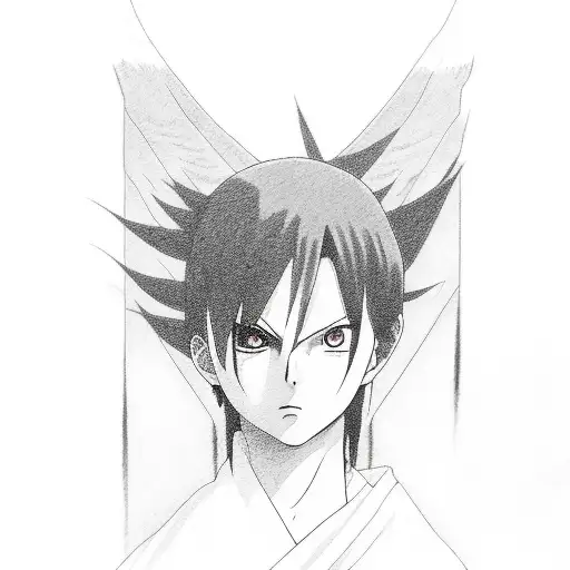 itachi Uchiha  tattoo design idea