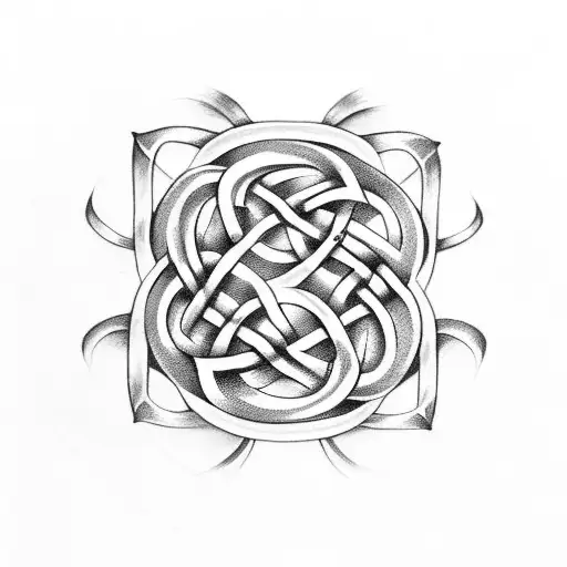 Celtic Knot tattoo design idea