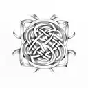 Celtic Knot tattoo design idea