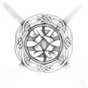 Celtic Knot tattoo design idea
