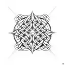 Celtic Knot tattoo design idea