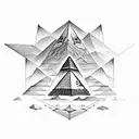 pyramids, pharaohs, egyptian gods tattoo design idea