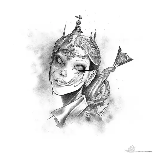 Spain tattoo design idea