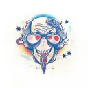 Do not go gentle into that good night, Old age should burn and rave at close of day; Rage, rage against the dying of the tattoo design idea