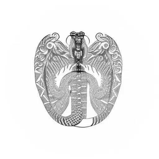 quetzalcoatl tattoo design idea
