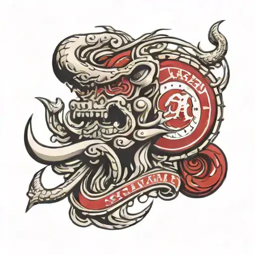 University of Alabama crimson tide tattoo design idea