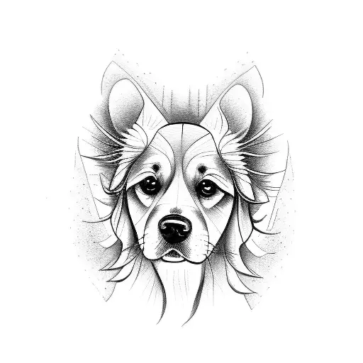 tattoo for me, my mother and my sister with golden retrievers tattoo design idea