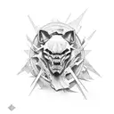 NF Rapper tattoo design idea