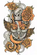 C Block  tattoo design idea