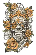 C Block  tattoo design idea