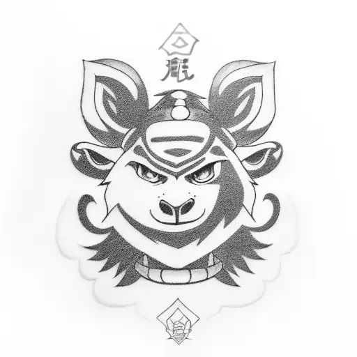 Appa And Momo from Avatar: The Last Airbender  tattoo design idea