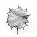 Ivy leaves with other elements forearm sleeve tattoo design idea