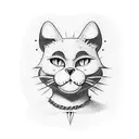 felix the cat gangster  tattoo design idea