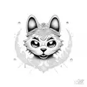 felix the cat gangster  tattoo design idea