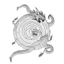 Naruto and Dragon Ball tattoo design idea