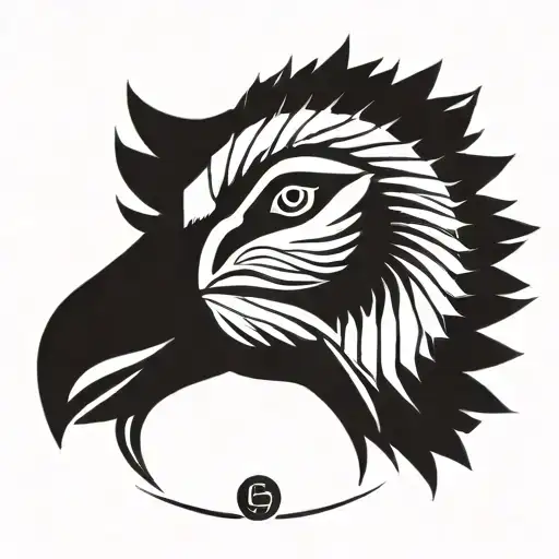canada goose tattoo design idea