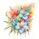 courage perseverence tattoo design idea