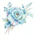 courage perseverence tattoo design idea