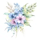 courage perseverence tattoo design idea