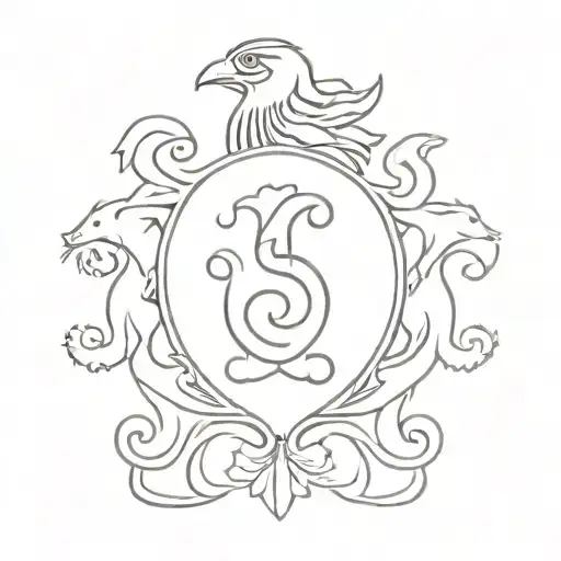 Elliott Smith Family Coat of Arms tattoo design idea